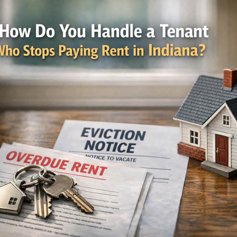 How to Evict a Tenant for Non Payment of Rent in Indiana: 6-Step Guide 2025